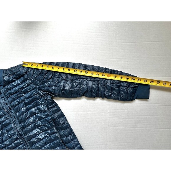 Arc'teryx Nexis Down Puffer Bomber Jacket Full Zip Women's Small Blue Winter - Picture 6 of 12